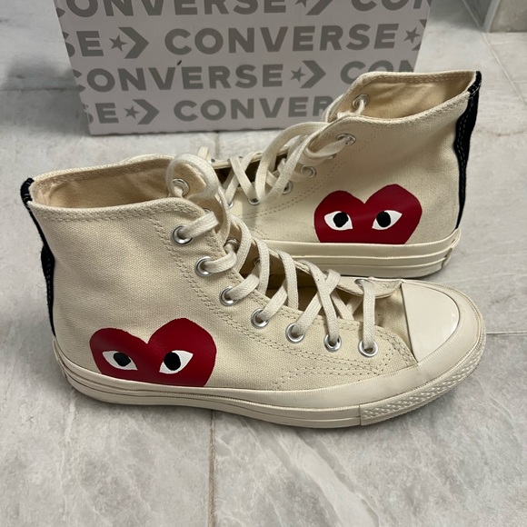 Converse x Comme des Garçons PLAY Chuck 70 - Picture 1 of 6